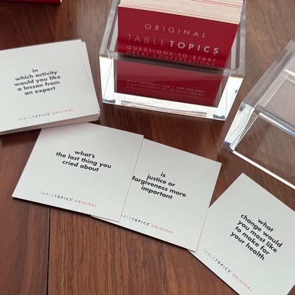 TableTopics Conversation Starter Set - Picture 4 of 4